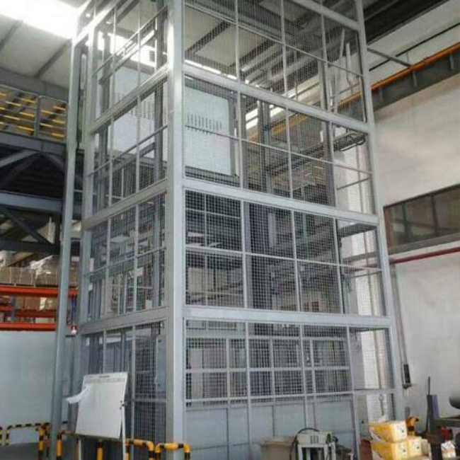 和舍镇导轨式升降平台货梯